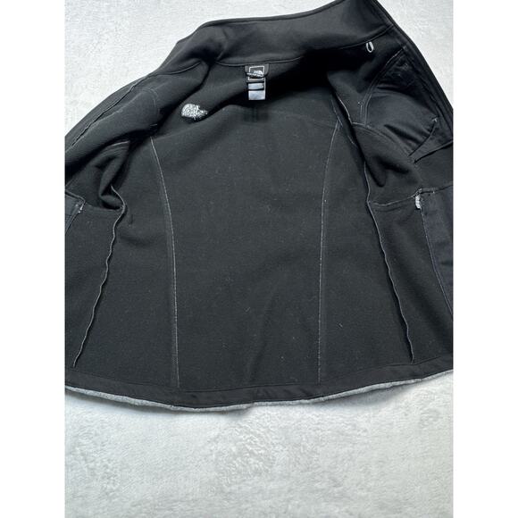 The North Face Apex Barrier Soft Shell Windwall Jacket, Womens Med Gray Gorp - Picture 4 of 8
